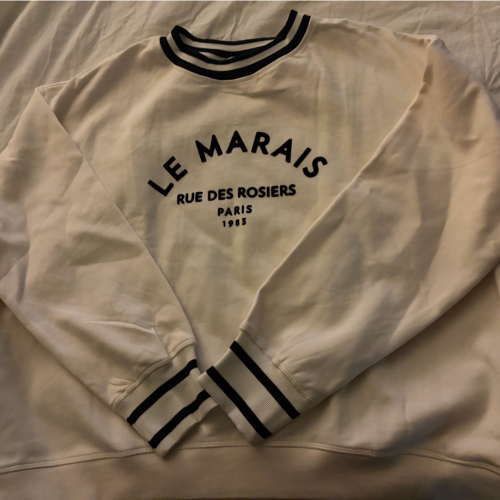 H&M Cream Cowl Neck Sweater